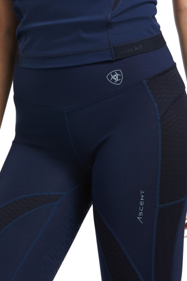 Ariat Women's Ascent Half Grip Tight Navy