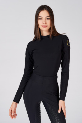 Vestrum Women's Shirt Chartres Black - Gold