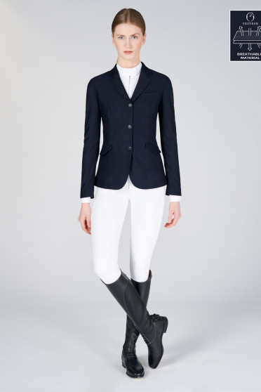 Vestrum Competition Riding Jacket Valencia Sand, heerlijk luctig zomerwedstrijd jasje Vestrum Competition Riding Jacket Valencia Sand, heerlijk luctig zomerwedstrijd jasje