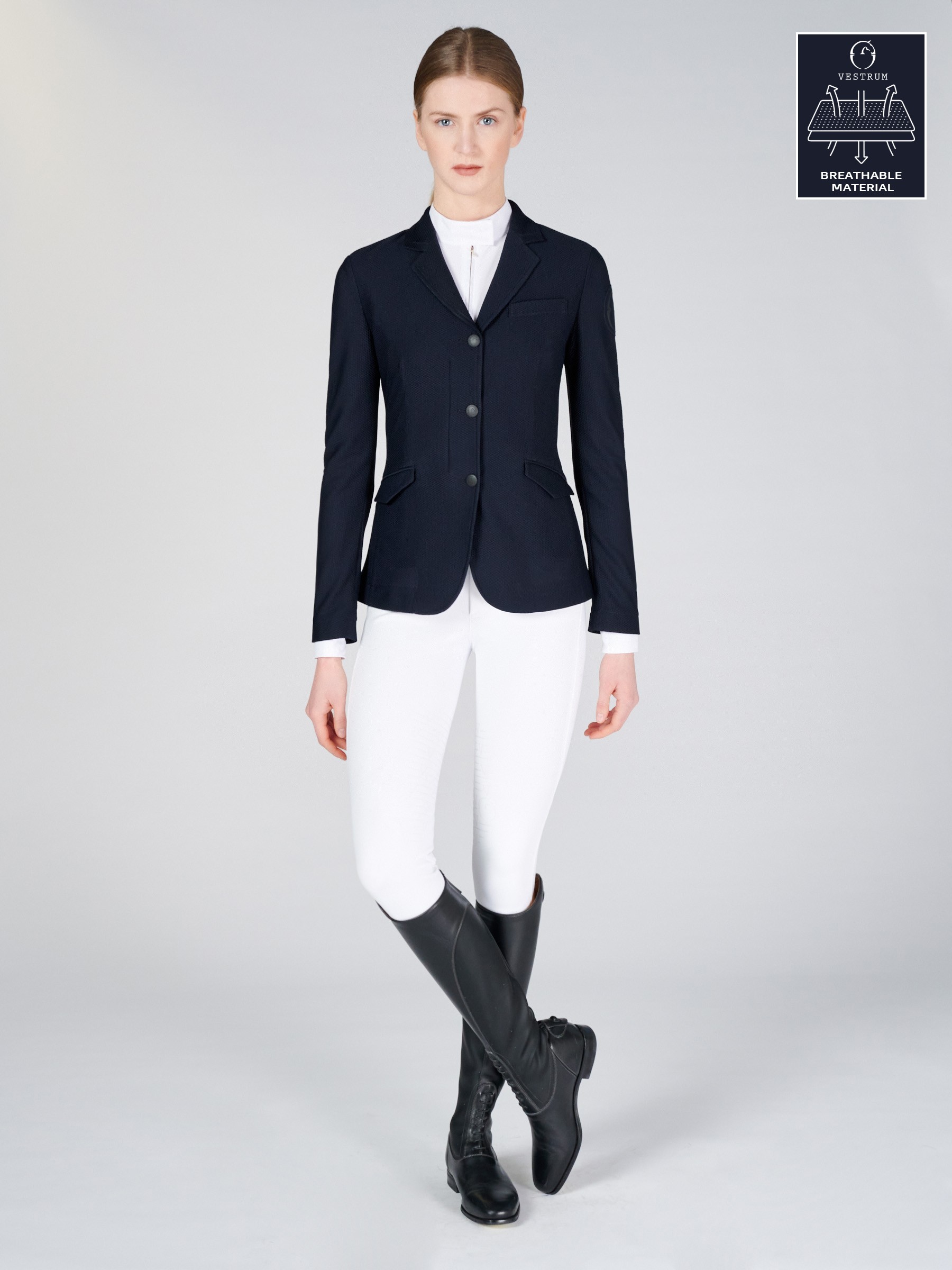 Vestrum Competition Riding Jacket Valencia Sand, heerlijk luctig zomerwedstrijd jasje Vestrum Competition Riding Jacket Valencia Sand, heerlijk luctig zomerwedstrijd jasje