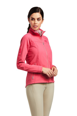 Agile Softshell Water Resistant Jacket Party Punch, windstopper Agile Softshell Water Resistant Jacket Party Punch, windstopper