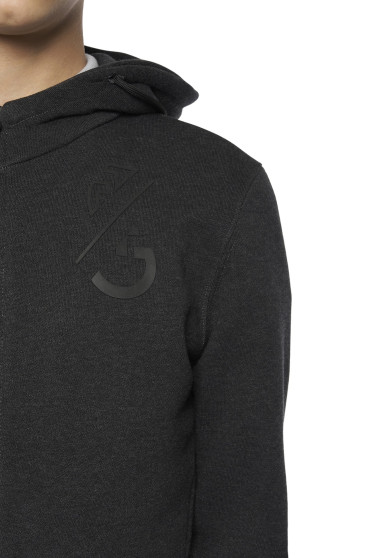 Train Hard Ride Easy Hooded Zip Dark Grey Cavalleria Toscana Train Hard Ride Easy Hooded Zip Dark Grey Cavalleria Toscana