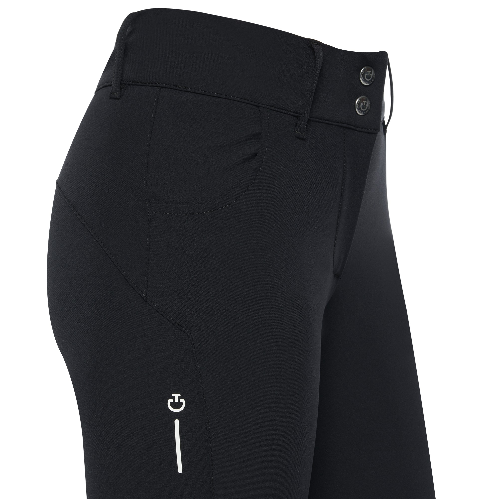 Cavalleria Toscana R-EVO Stretch High Waist Rijbroek Zwart - comfortabel Cavalleria Toscana R-EVO Stretch High Waist Rijbroek Zwart - comfortabel