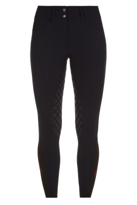 Bestel Cavalleria Toscana Zwarte High-Waisted American Rijbroek | Stijlvol Bestel Cavalleria Toscana Zwarte High-Waisted American Rijbroek | Stijlvol