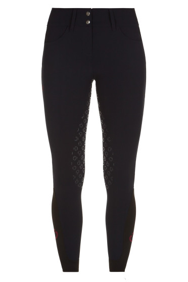 Bestel Cavalleria Toscana Zwarte High-Waisted American Rijbroek | Stijlvol Bestel Cavalleria Toscana Zwarte High-Waisted American Rijbroek | Stijlvol