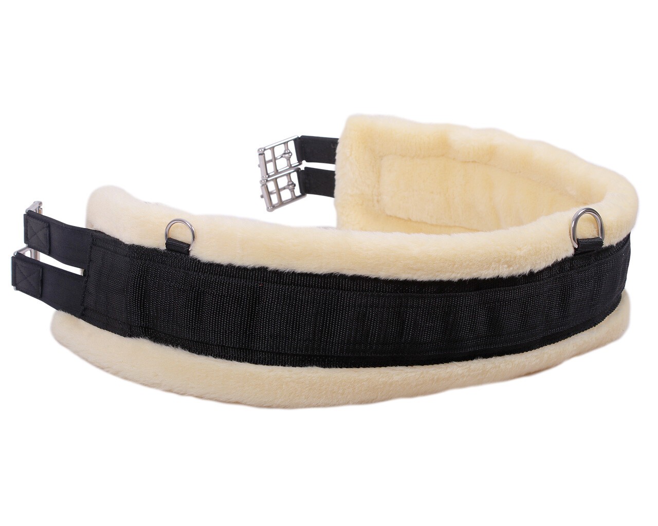 QPH Sheepskin Girth Brown, Perfect for training and young Horses QPH Sheepskin Girth Brown, Perfect for training and young Horses