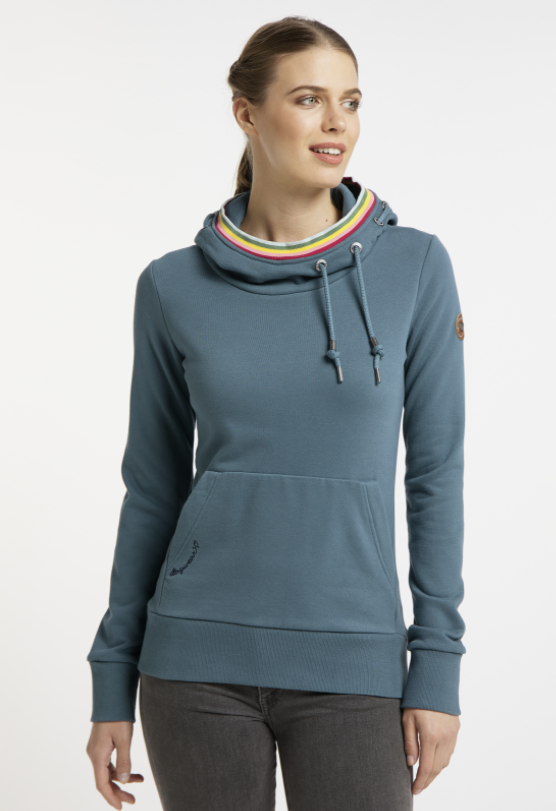 Ragwear Women's Hoodie Ermell Deep Ocean Ragwear Women's Hoodie Ermell Deep Ocean