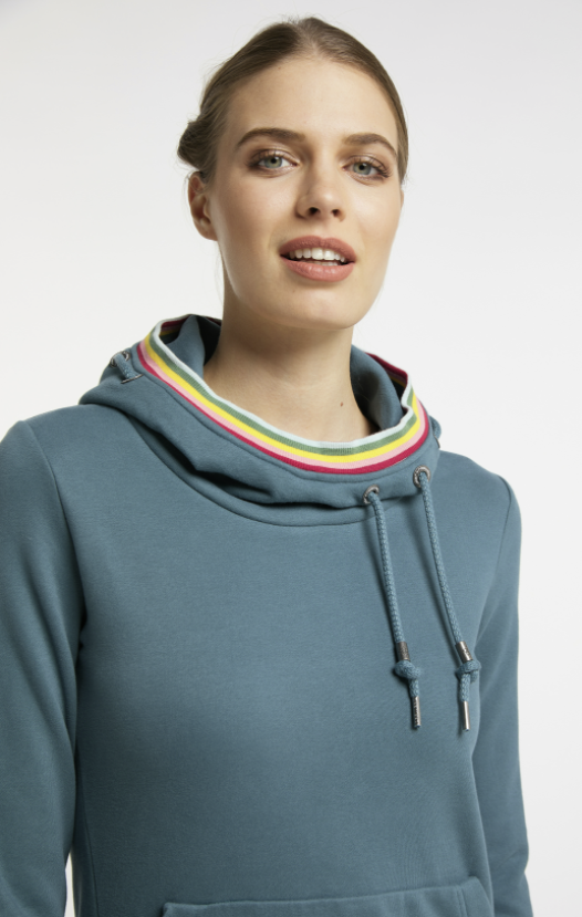 Ragwear Women's Hoodie Ermell Deep Ocean Ragwear Women's Hoodie Ermell Deep Ocean