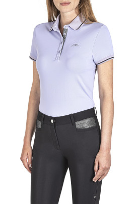 Equiline Dames Polo Gretig Lilac