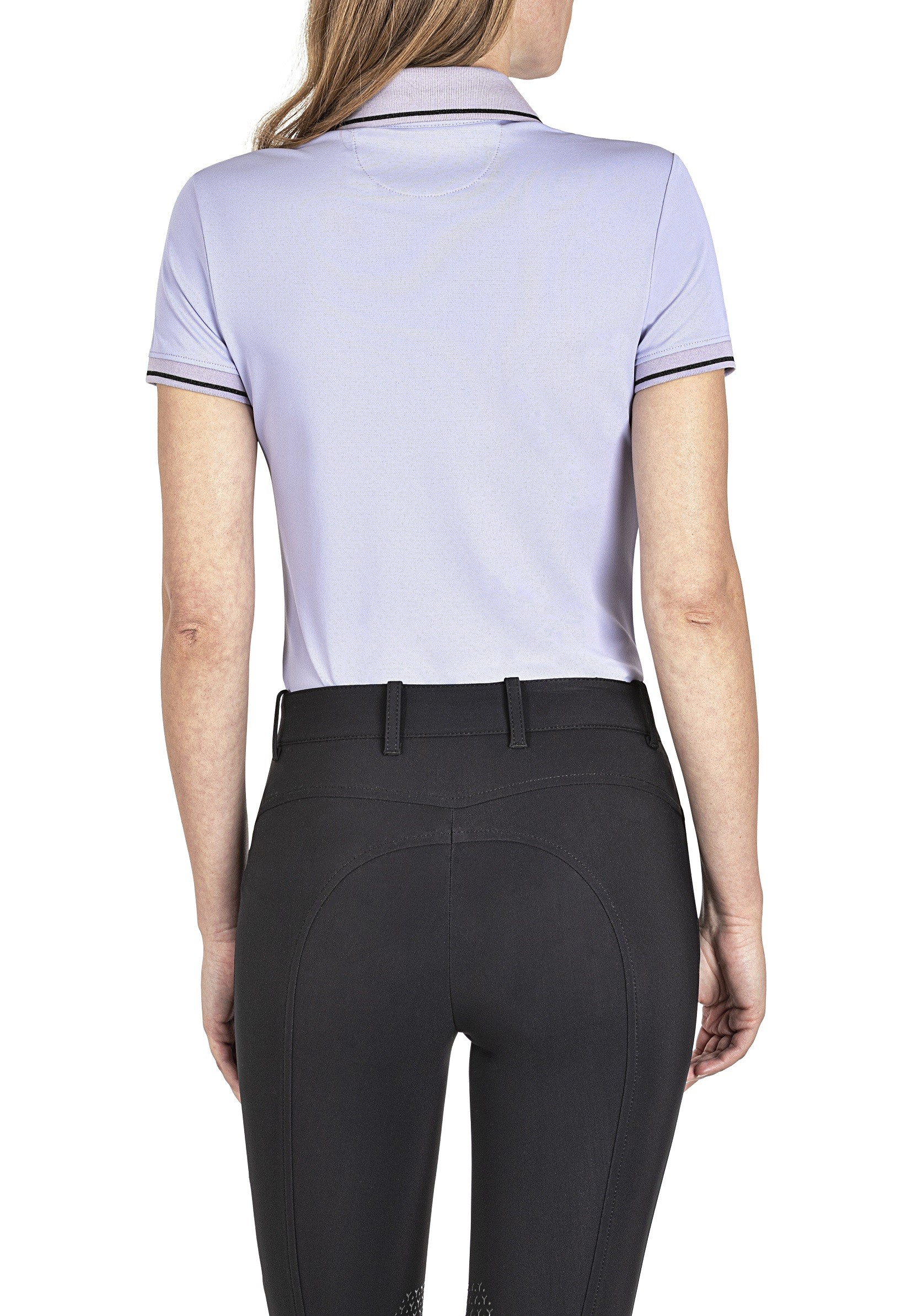 Equiline Dames Polo Gretig Lilac Equiline Dames Polo Gretig Lilac