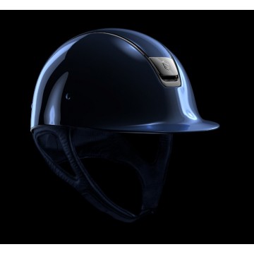 Samshield Helmet Glossy + Top Glossy + Black Chroom