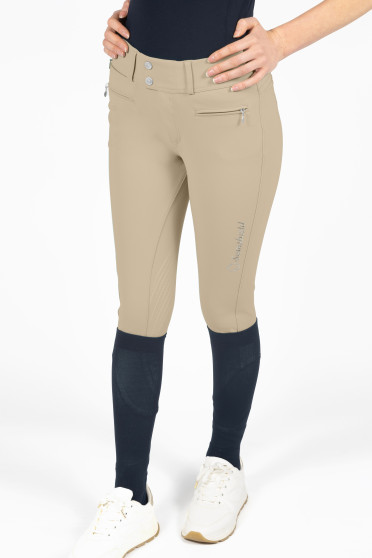 Samshield Dames Winter Rijbroek Clara Knie Grip | Zand - gevoerd Samshield Dames Winter Rijbroek Clara Knie Grip | Zand - gevoerd
