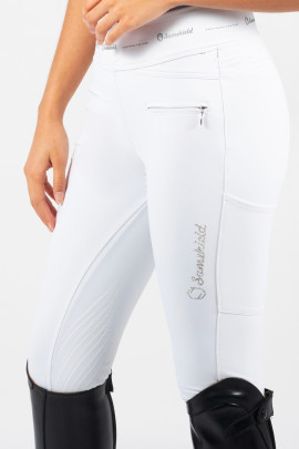 Ridershouse: Samshield Rijbroek Alpha Knee Grip - White Tone To Tone Ridershouse: Samshield Rijbroek Alpha Knee Grip - White Tone To Tone