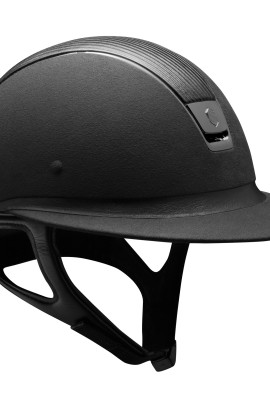 Samshield Helmet Miss Shield Premium Black+ Top Leather + Black Chroom Samshield Helmet Miss Shield Premium Black+ Top Leather + Black Chroom