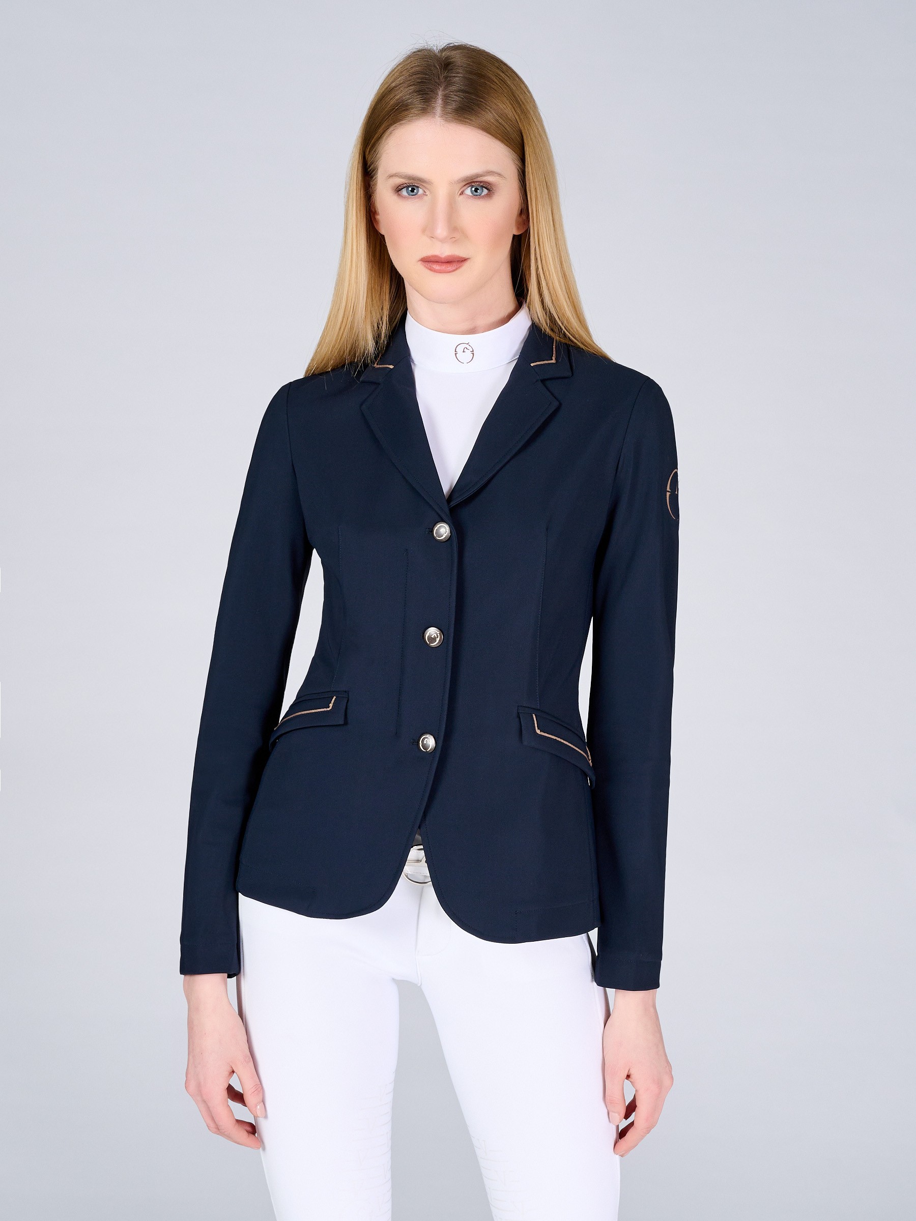 Women's Competition Jacket Kyoto Blue Navy - Bright Blue Vestrum Women's Competition Jacket Kyoto Blue Navy - Bright Blue Vestrum