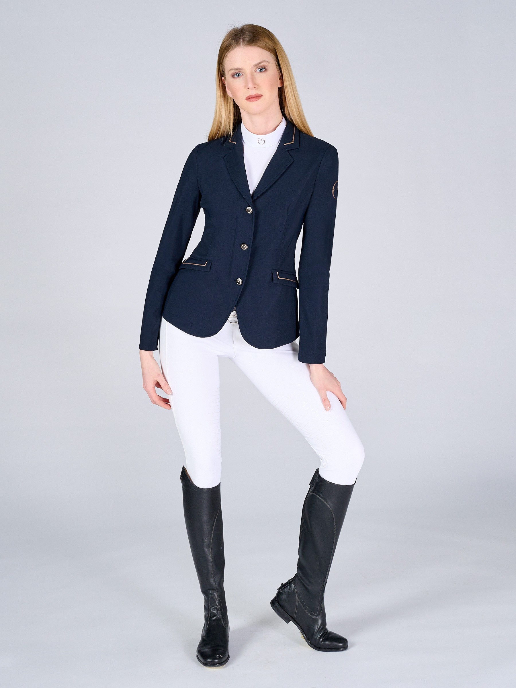 Women's Competition Jacket Kyoto Blue Navy - Bright Blue Vestrum Women's Competition Jacket Kyoto Blue Navy - Bright Blue Vestrum