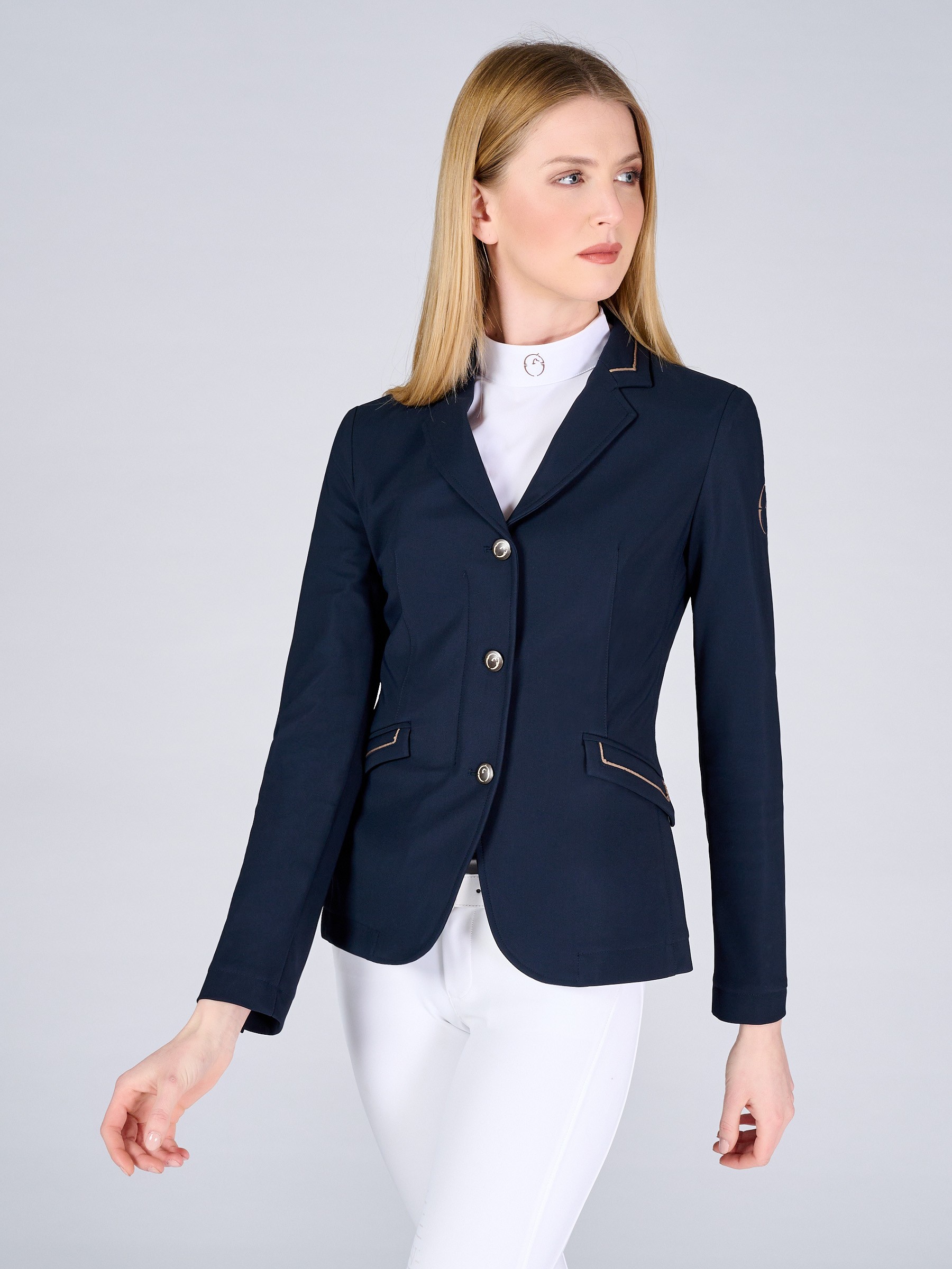Women's Competition Jacket Kyoto Blue Navy - Bright Blue Vestrum Women's Competition Jacket Kyoto Blue Navy - Bright Blue Vestrum