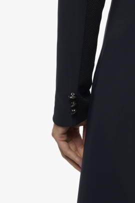 Cavalleria Toscana Tecn Knit Tailcoat Donkerblauw, ook leverbaar in zwart. Cavalleria Toscana Tecn Knit Tailcoat Donkerblauw, ook leverbaar in zwart.