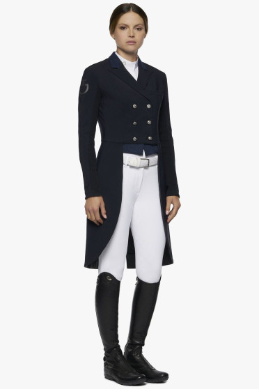 Cavalleria Toscana Tecn Knit Tailcoat Donkerblauw, ook leverbaar in zwart. Cavalleria Toscana Tecn Knit Tailcoat Donkerblauw, ook leverbaar in zwart.