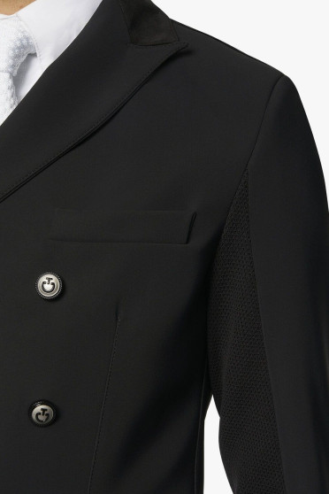 Cavalleria Toscana Tecn Knit Tailcoat Zwart, voor mannen Cavalleria Toscana Tecn Knit Tailcoat Zwart, voor mannen