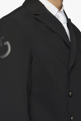 Cavalleria Toscana Tecn Knit Tailcoat Zwart, voor mannen Cavalleria Toscana Tecn Knit Tailcoat Zwart, voor mannen