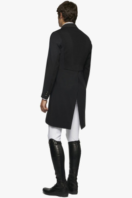 Cavalleria Toscana Tecn Knit Tailcoat Zwart, voor mannen Cavalleria Toscana Tecn Knit Tailcoat Zwart, voor mannen