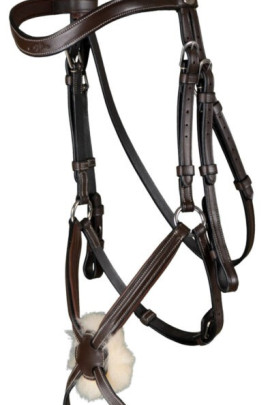 Dyon Figure 8 Noseband Bridle 'Working Collection' Mexicaanse Neusriem