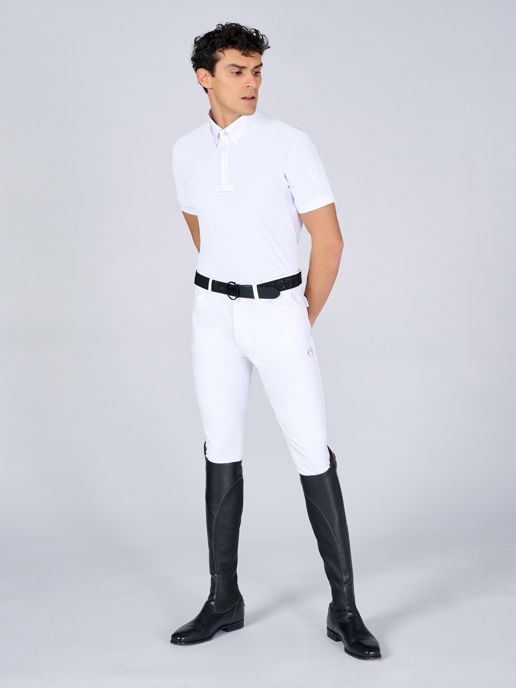 Ridershouse: Vestrum Competition Shirt S/S Budoni White Ridershouse: Vestrum Competition Shirt S/S Budoni White