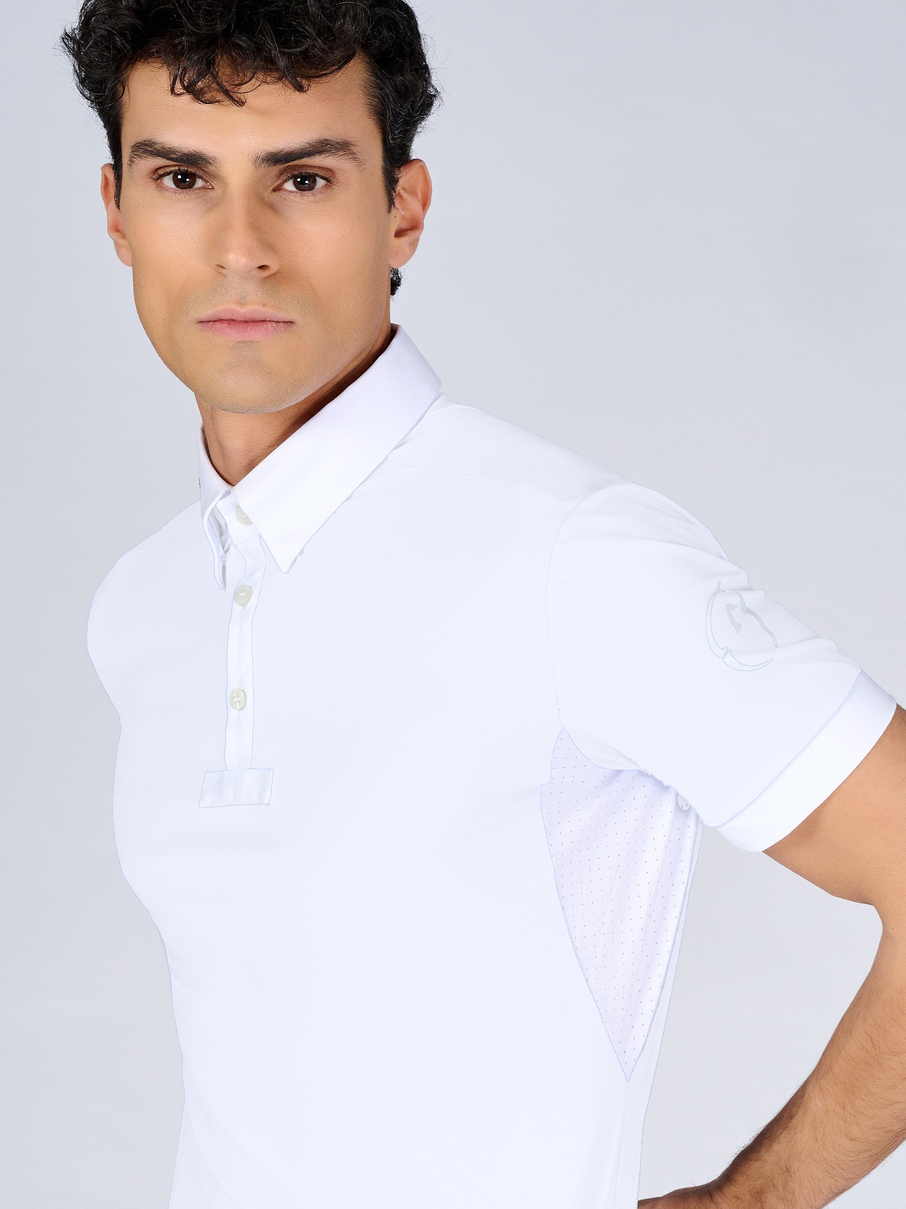 Ridershouse: Vestrum Competition Shirt S/S Budoni White Ridershouse: Vestrum Competition Shirt S/S Budoni White