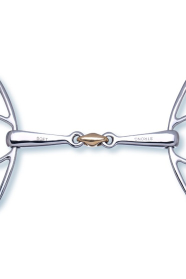 Stübben 2in1 Butterfly Snaffle Double Broken Stübben 2in1 Butterfly Snaffle Double Broken