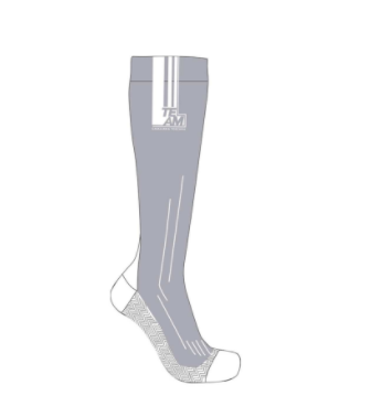 CT Team Raceway Socks Grey Cavalleria Toscana