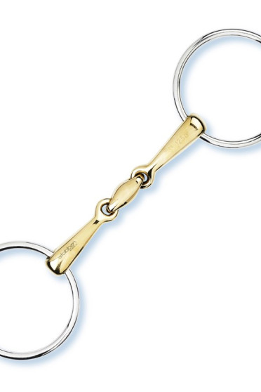 Stübben Sweet Copper Loose Ring Snaffle Double Broken14mm Stübben Sweet Copper Loose Ring Snaffle Double Broken14mm