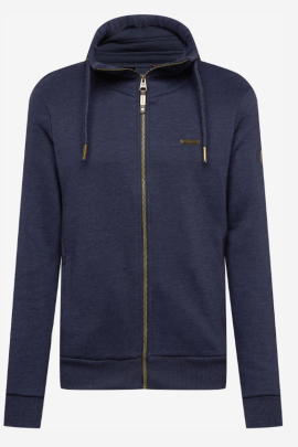 Ragwear Men Zip Sweater Jucay Navy Ragwear Men Zip Sweater Jucay Navy