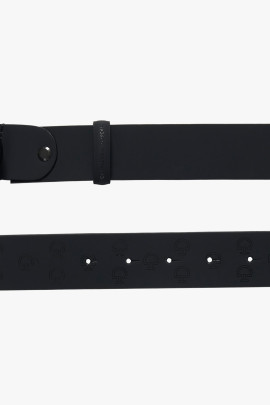 Mini CT Print Dames Rubber Riem Zwart