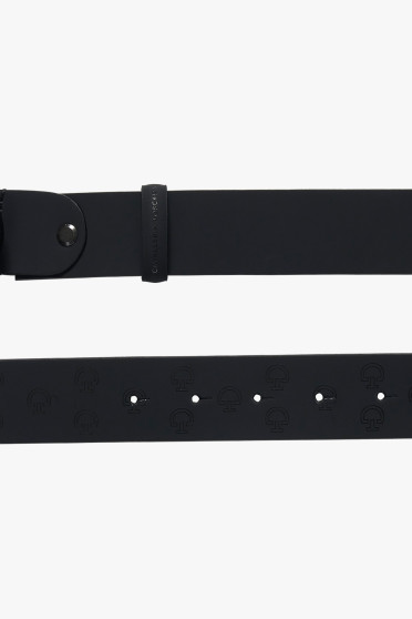 Mini CT Print Dames Rubber Riem Zwart