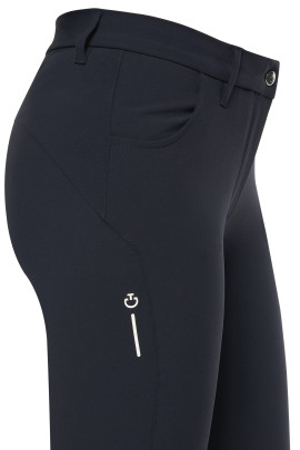 R-evo Stretch Rijbroek With Integrated Grip Blauw R-evo Stretch Rijbroek With Integrated Grip Blauw