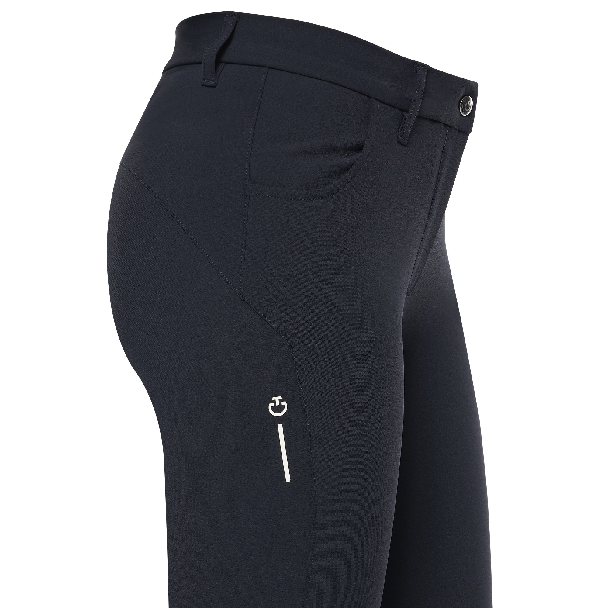R-evo Stretch Rijbroek With Integrated Grip Blauw R-evo Stretch Rijbroek With Integrated Grip Blauw