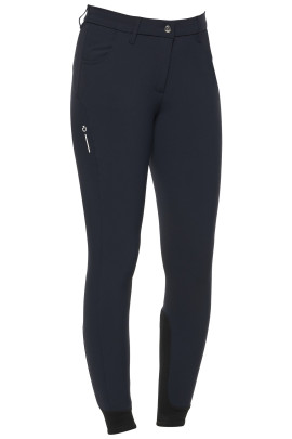 R-evo Stretch Breeches With Integrated Grip Navy Blue