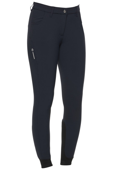 R-evo Stretch Rijbroek With Integrated Grip Blauw R-evo Stretch Rijbroek With Integrated Grip Blauw