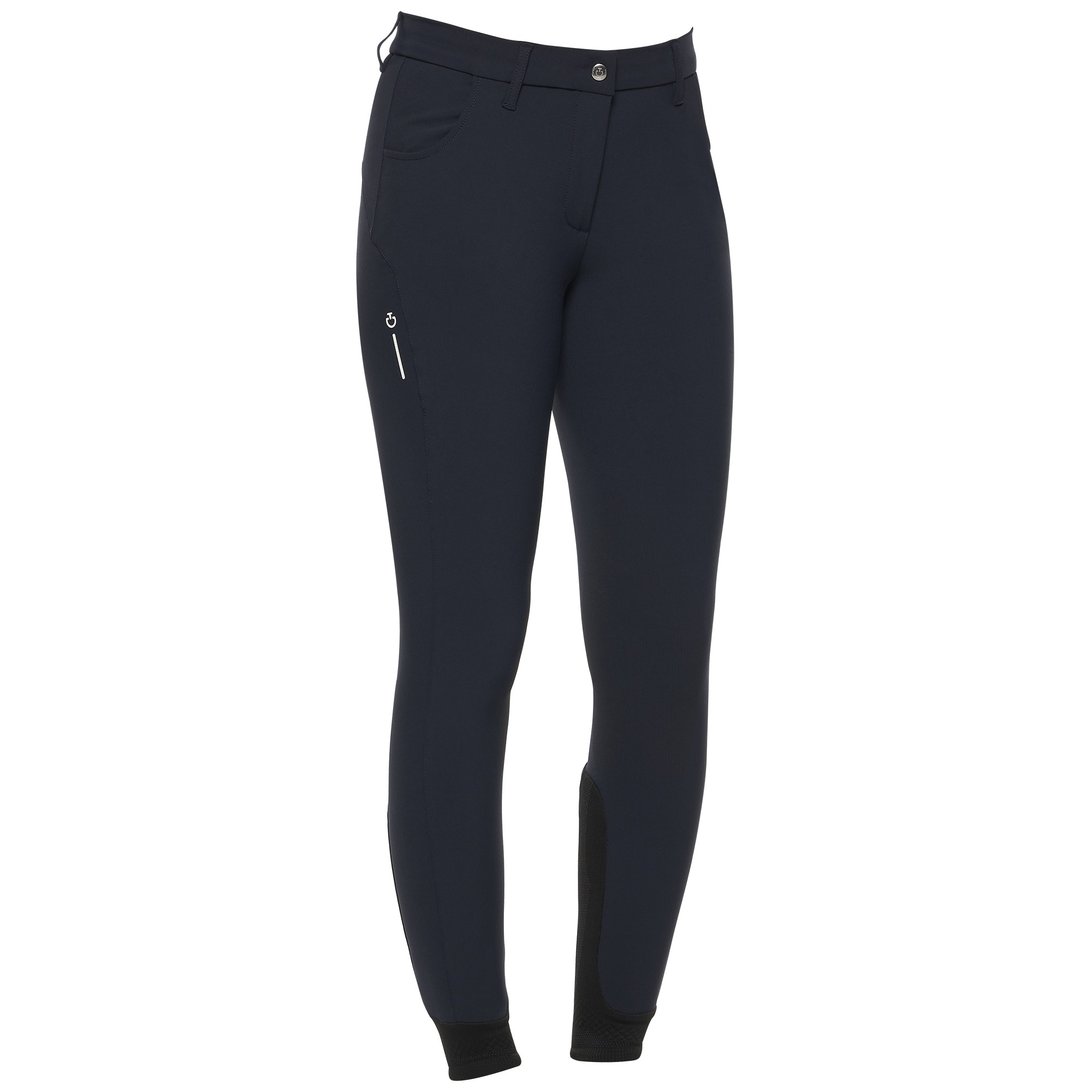 R-evo Stretch Rijbroek With Integrated Grip Blauw R-evo Stretch Rijbroek With Integrated Grip Blauw