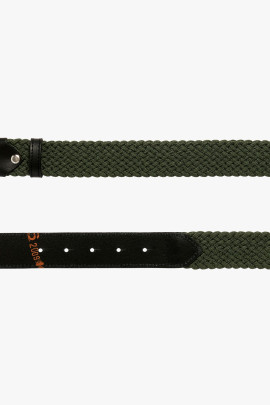 Cavalleria Toscana Heren Riem CT Clasp Bruin - Zwart