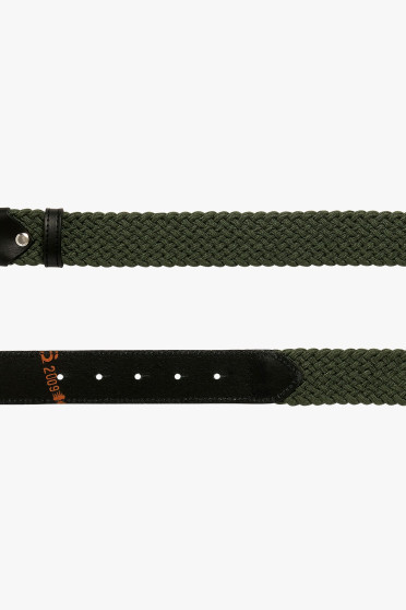 Cavalleria Toscana Heren Riem CT Clasp Bruin - Zwart