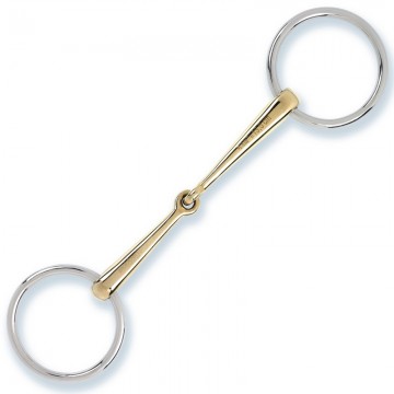 Stübben Sweet Copper Bradoon / Loose Ring Snaffle Single Jointed