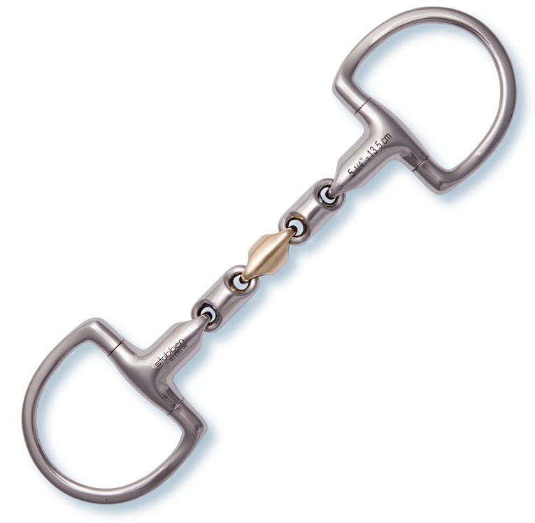 Stübben Sweet Copper Waterford D-ring Bit Max Relax Stübben Sweet Copper Waterford D-ring Bit Max Relax