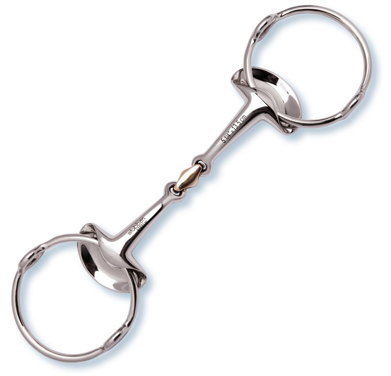 Stübben Silver Wings Gag Dubbel Gebroken Stübben Silver Wings Gag Dubbel Gebroken