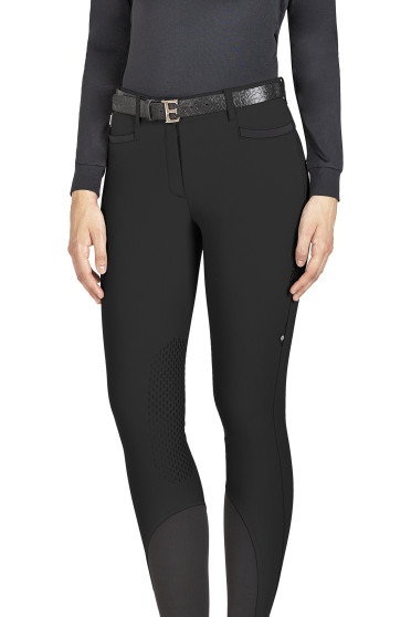 Women's Riding Breeches Naltek Knie Grip Plum Equiline Women's Riding Breeches Naltek Knie Grip Plum Equiline