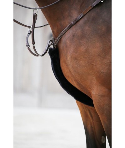 Kentucky Horsewear Sheepskin Breastplate Cover