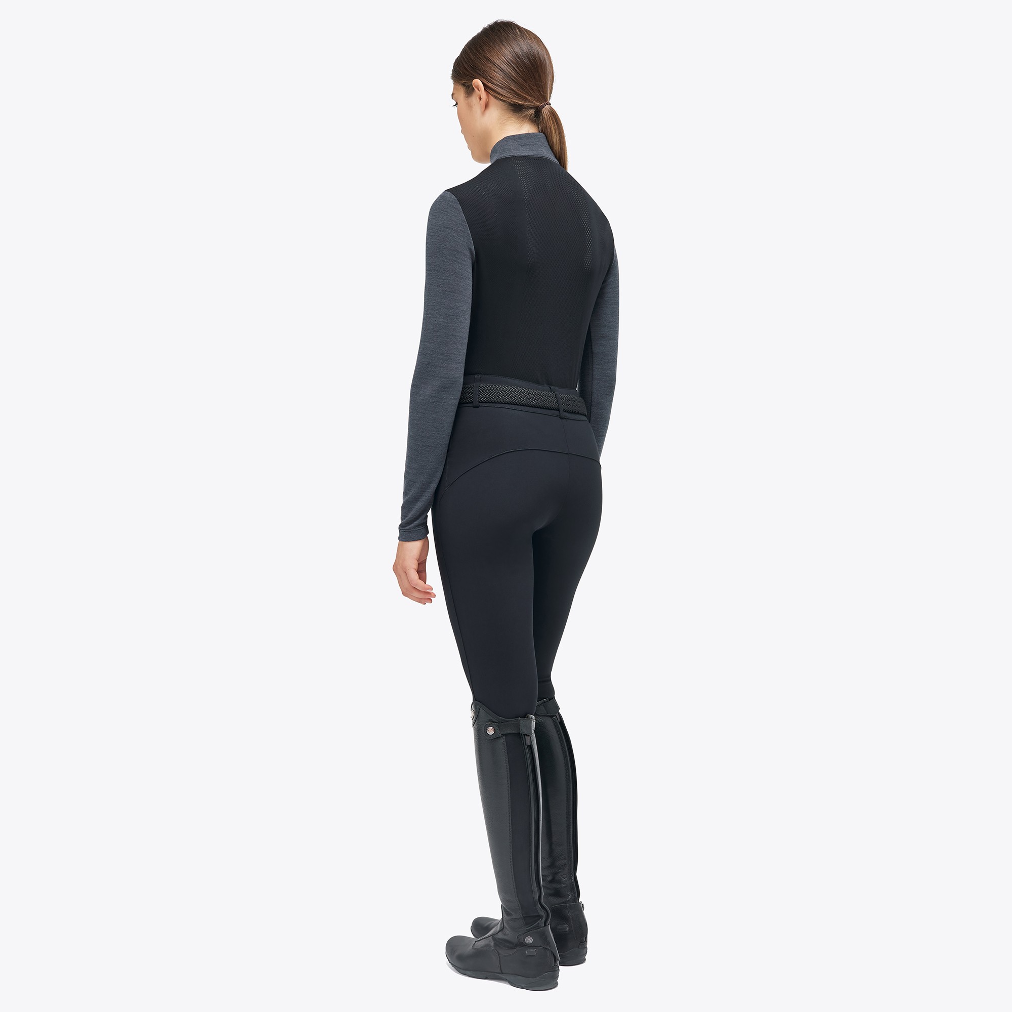 Revo Premier Tech Wool L/S Zip Turtleneck Grey Revo Premier Tech Wool L/S Zip Turtleneck Grey