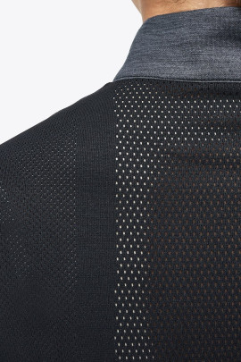 Revo Premier Tech Wool L/S Zip Turtleneck Grijs Revo Premier Tech Wool L/S Zip Turtleneck Grijs