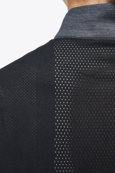 Revo Premier Tech Wool L/S Zip Turtleneck Grey Revo Premier Tech Wool L/S Zip Turtleneck Grey
